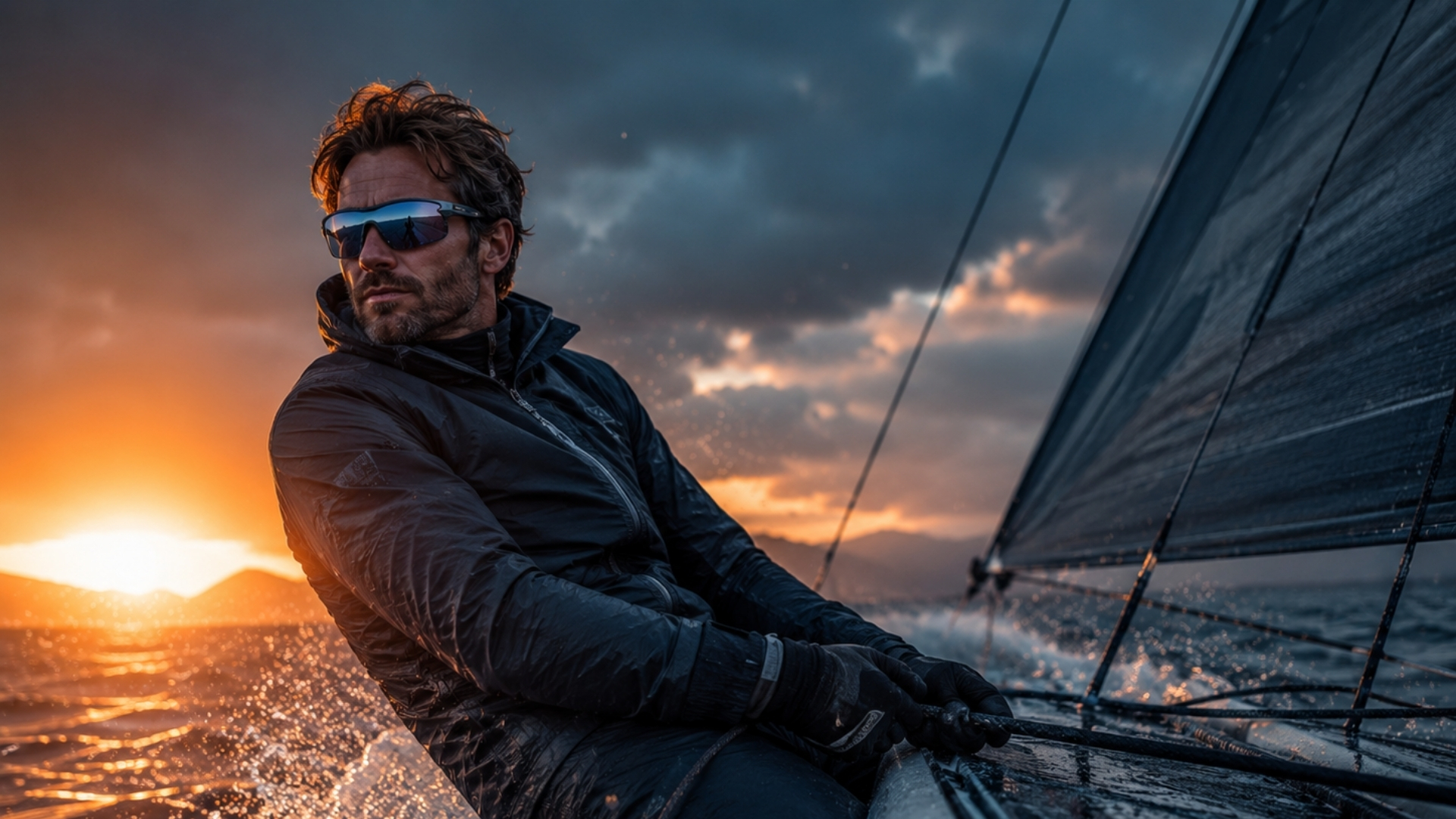 Regata all'alba: leggere il mare